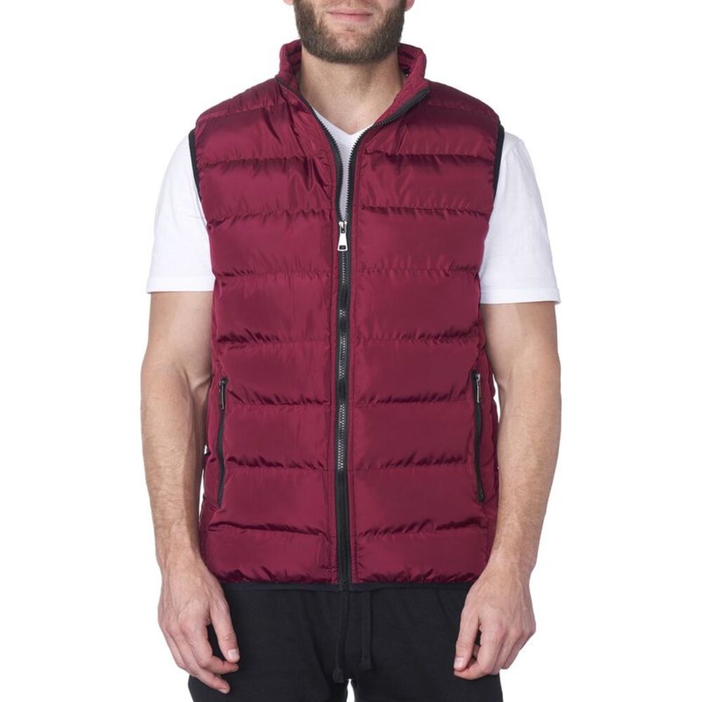 Alpine Swiss Mens Lightweight Down Alternative Puffer Vest Sleeveless Jacket